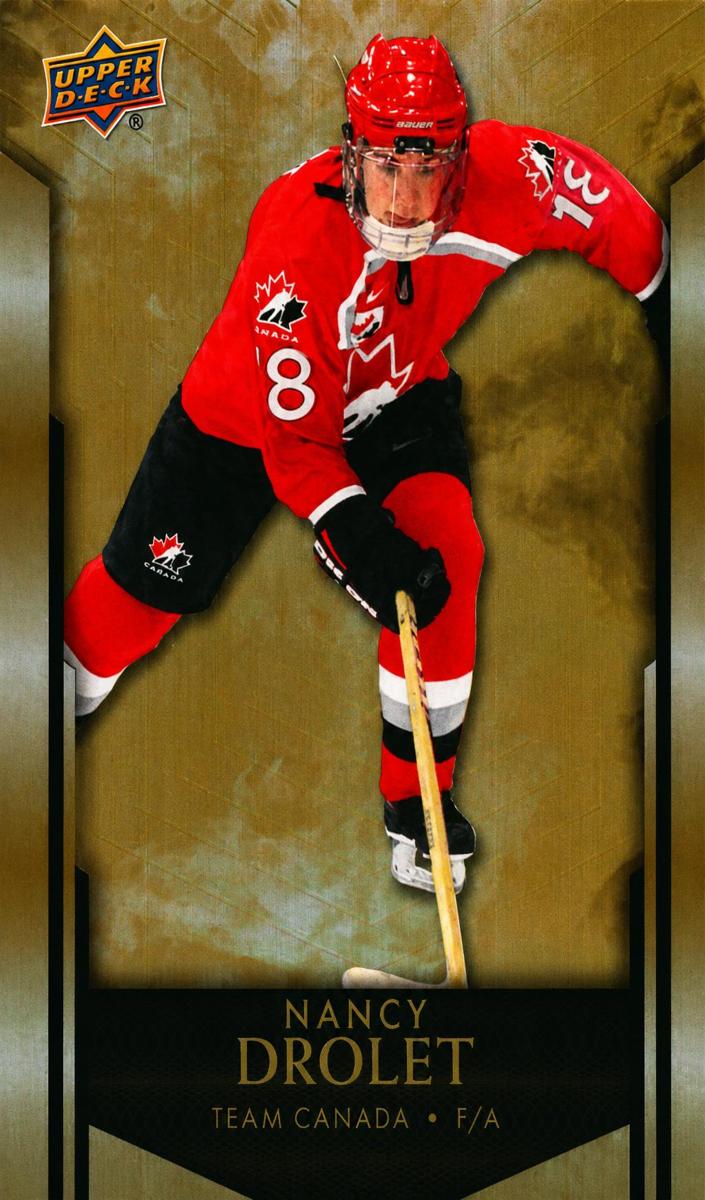 2023 Upper Deck Tim Hortons Legends Hockey Nancy Drolet #90