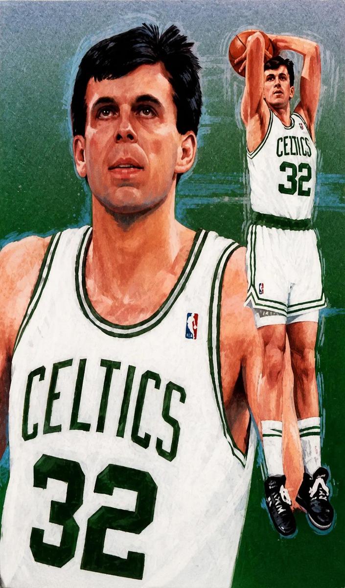 1991 Hoops Basketball Art Kevin McHale #504