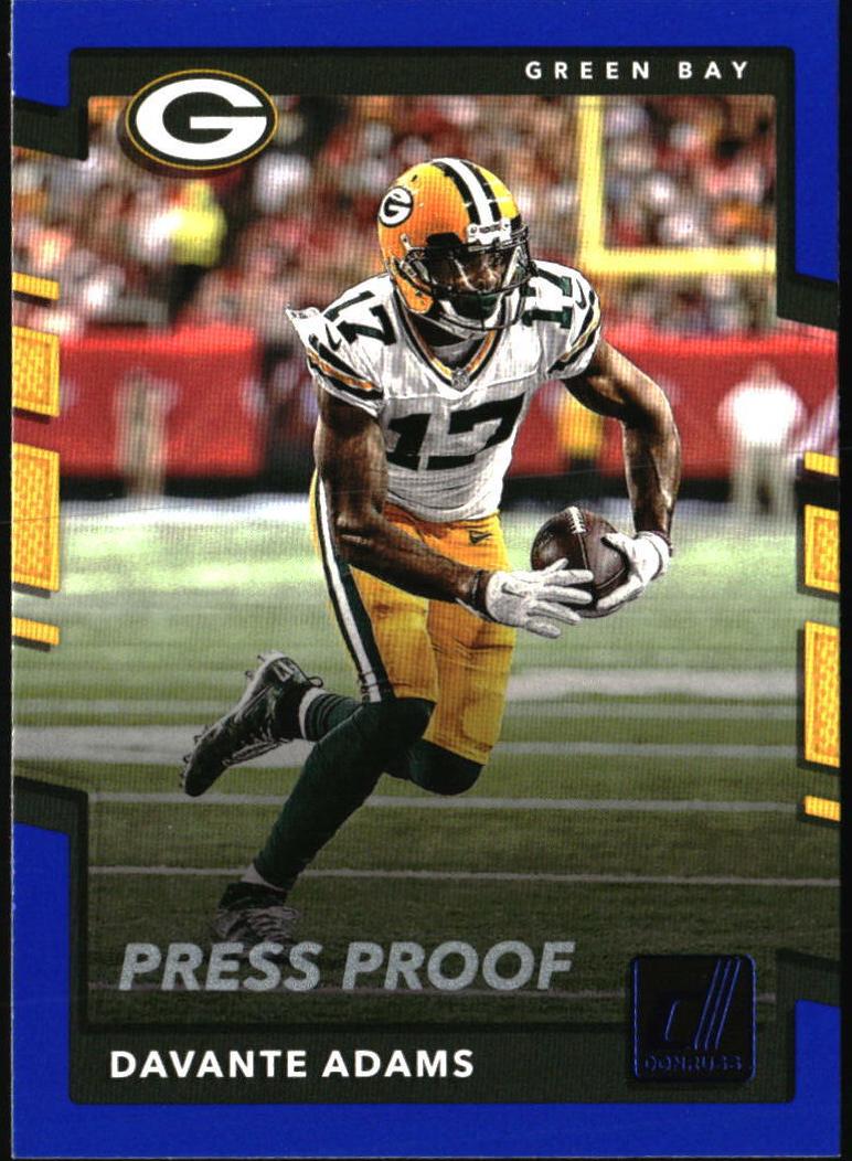 2017 Panini Donruss Football Davante Adams #77