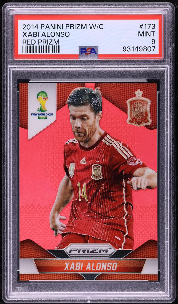 2014 Panini Prizm World Cup Soccer Red Xabi Alonso #173