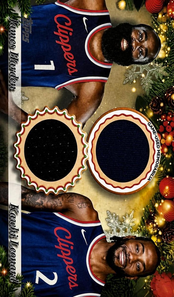 2025 Topps Holiday Basketball Kawhi Leonard #DPR-JH