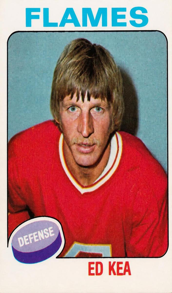 1975 O-Pee-Chee Hockey Ed Kea #383