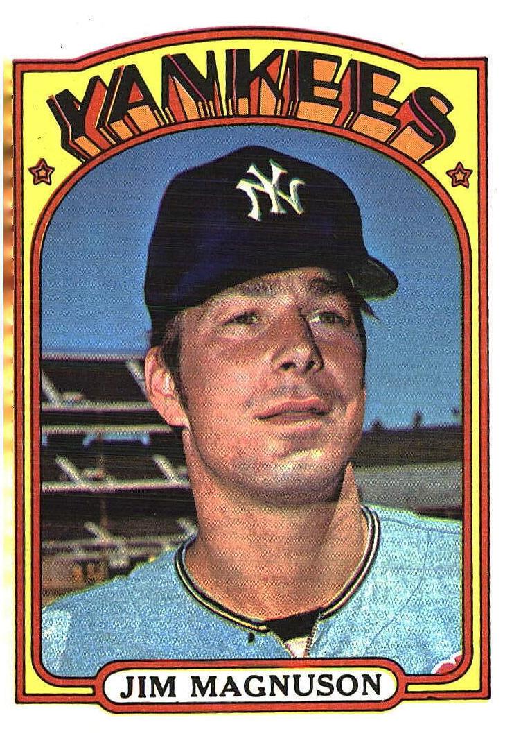 1972 Topps Baseball Jim Magnuson #597
