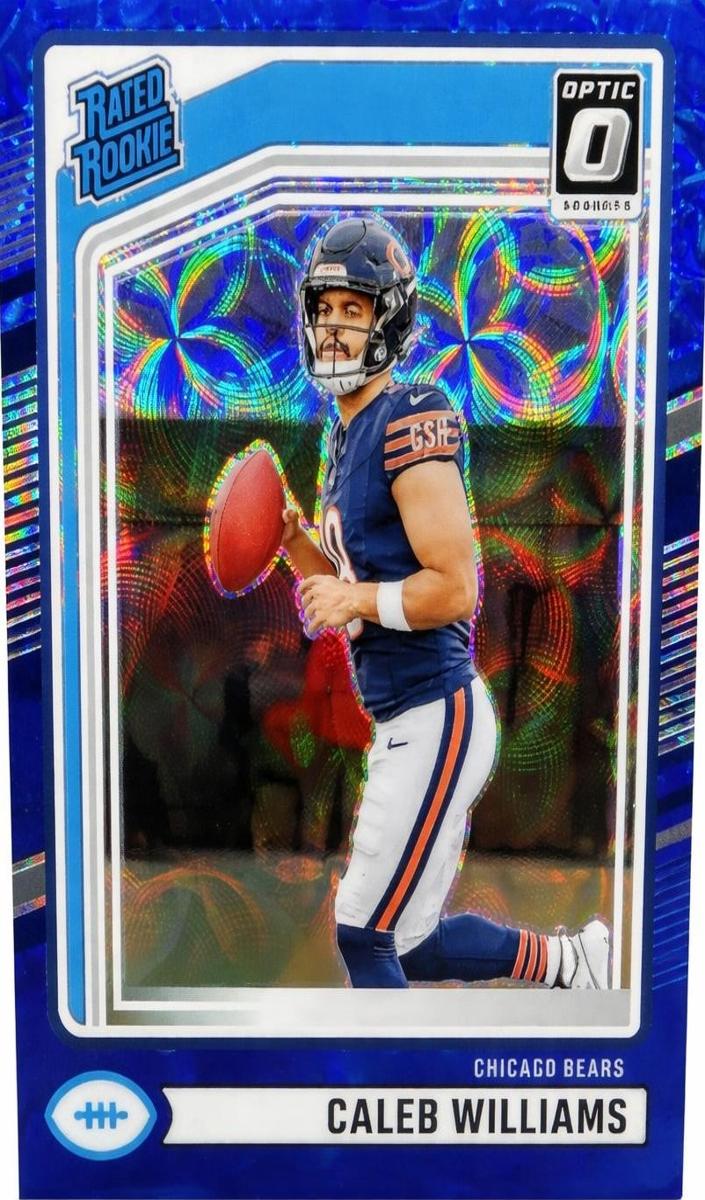 2024 Panini Donruss Football Blue Scope Caleb Williams #327