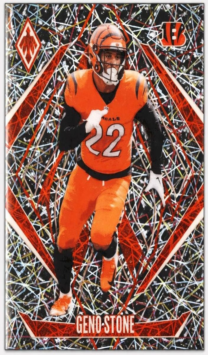 2024 Panini Phoenix Football Lazer Geno Stone #61