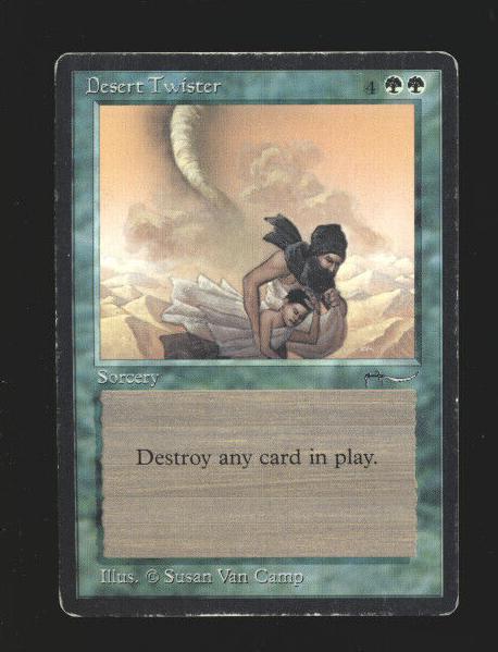 1993 Magic The Gathering Arabian Nights Desert Twister #NNO