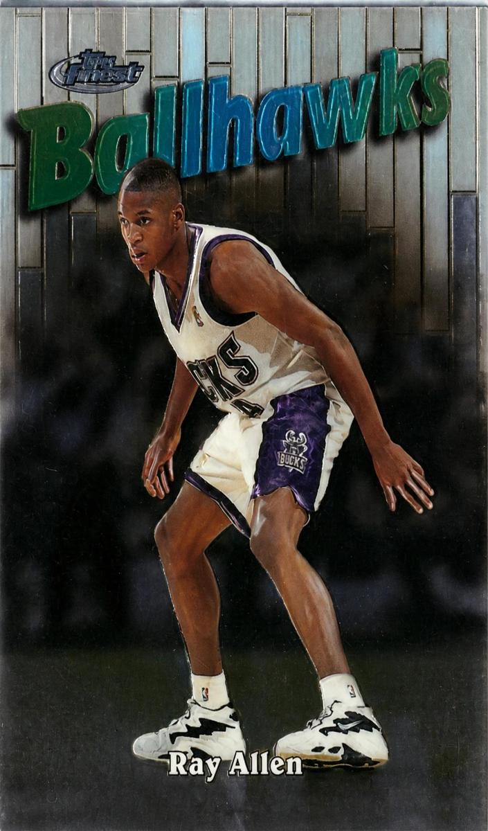 1997 Topps Finest Basketball Ray Allen #152
