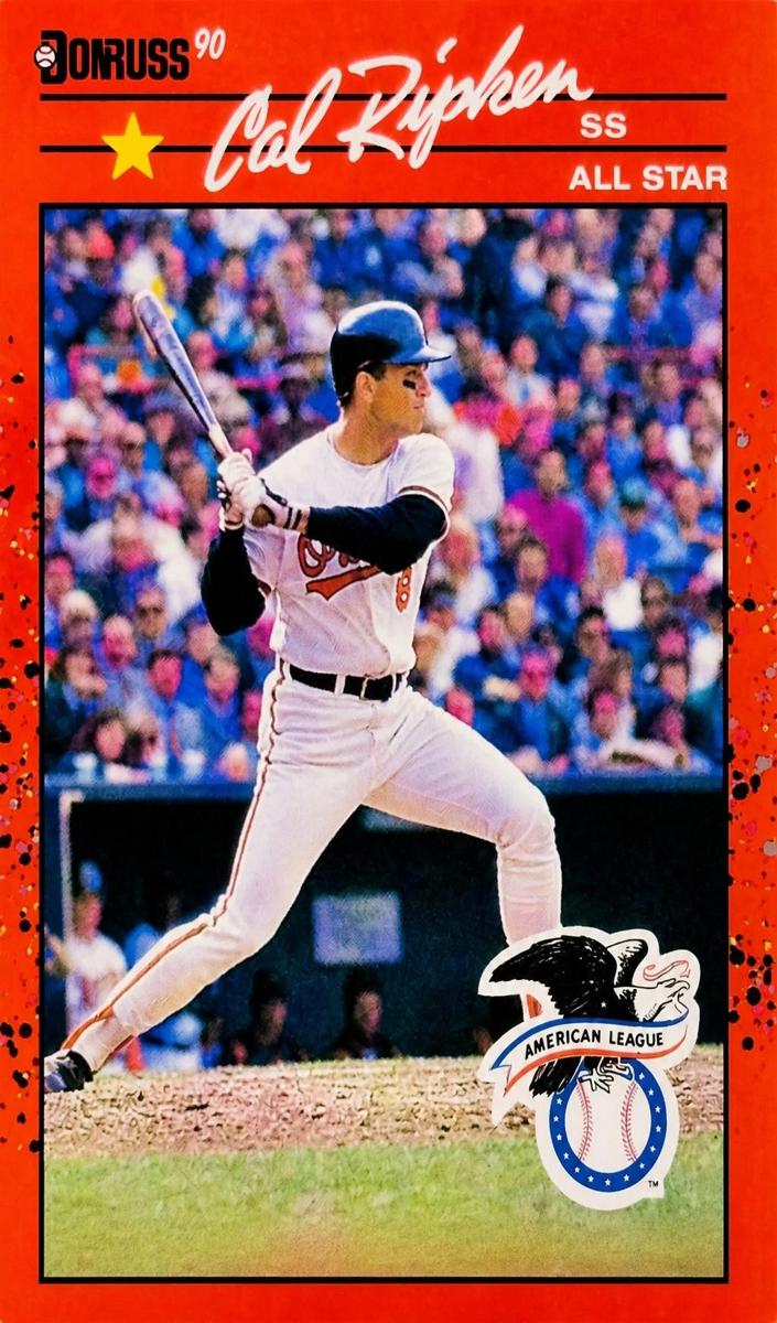 1990 Donruss Baseball All-Star Cal Ripken Jr. #676