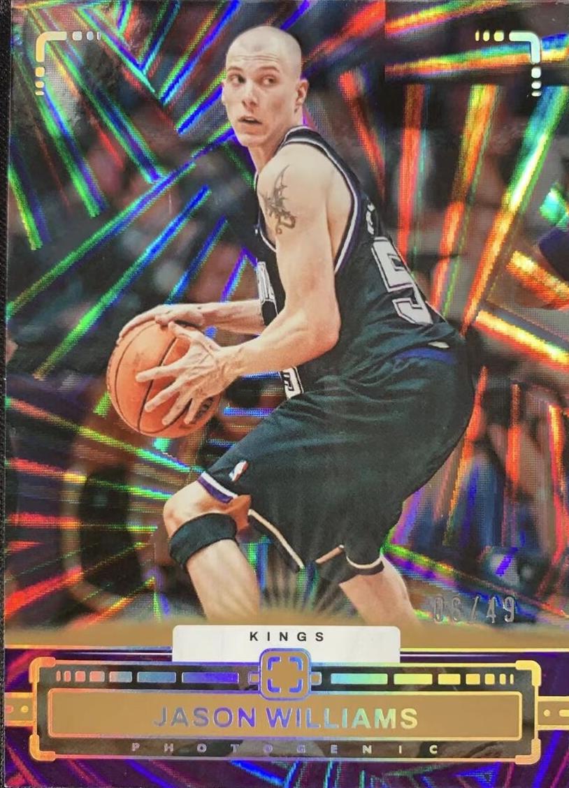 2023 Panini PhotoGenic Basketball Wedges Jason Williams #131