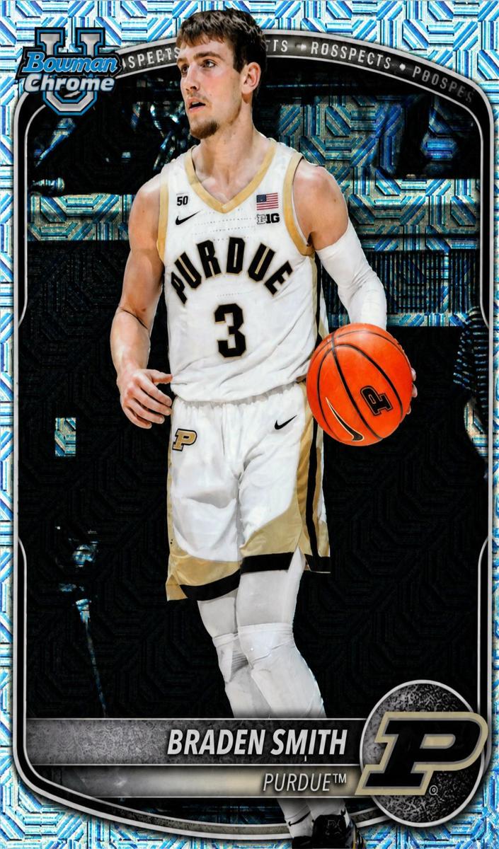 2025 Bowman Mega Box Basketball Mojo Refractor Braden Smith #BCP-94