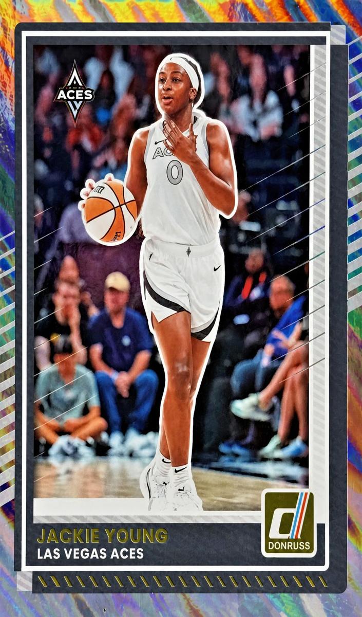 2025 Panini Donruss WNBA Basketball Lava Jackie Young #60