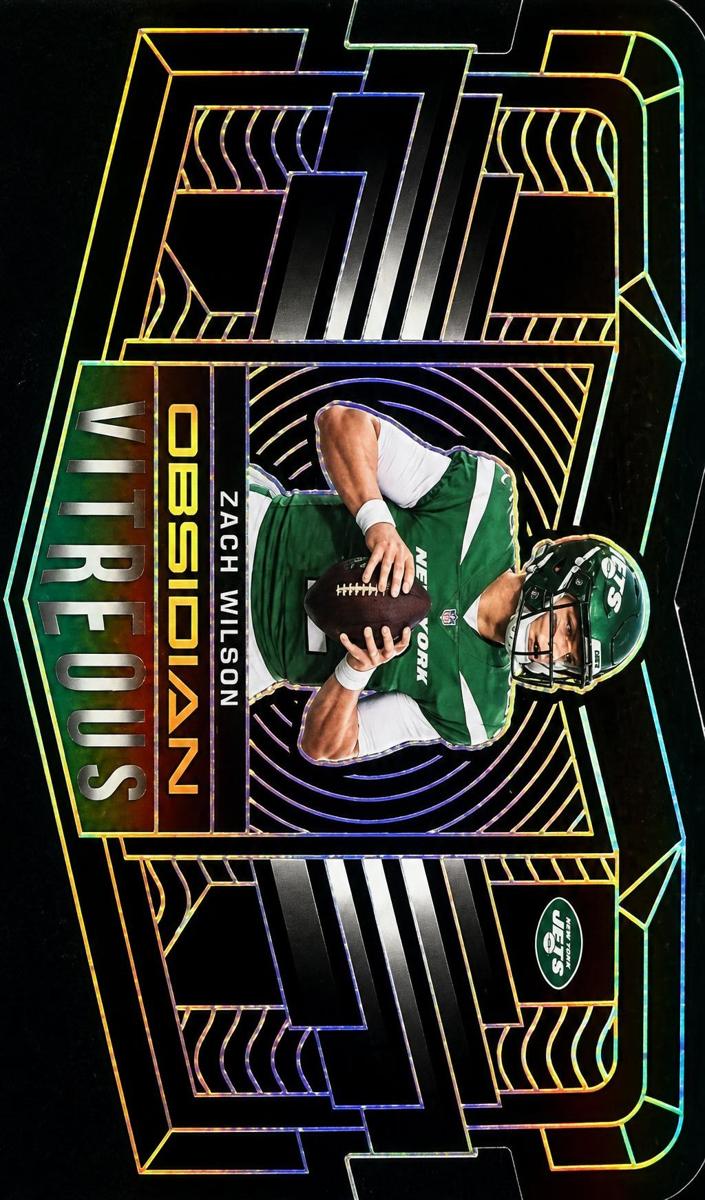 2022 Panini Obsidian Football Zach Wilson #VTS-ZWI