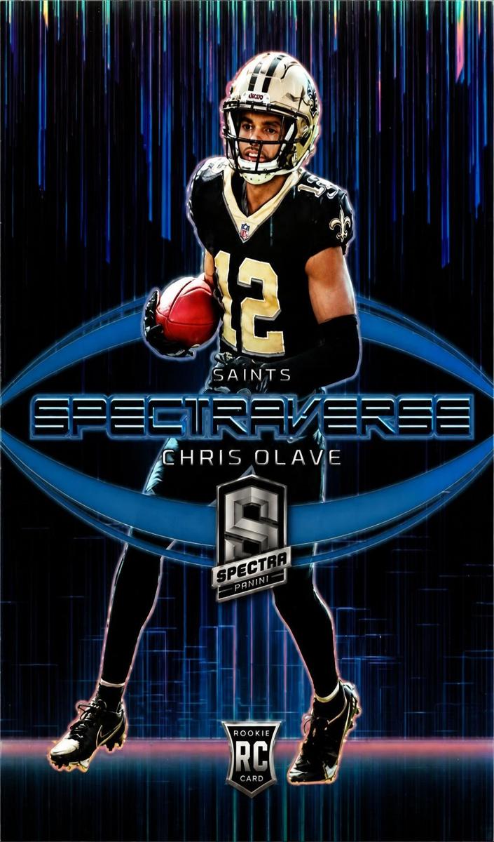 2022 Panini Spectra Football Chris Olave #SV-22 PSA 9