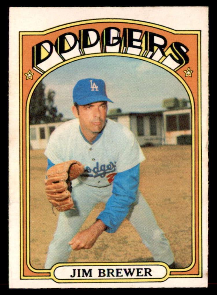 1972 O-Pee-Chee Baseball Jim Brewer #151