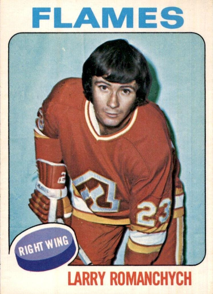 1975 O-Pee-Chee Hockey Larry Romanchych #153