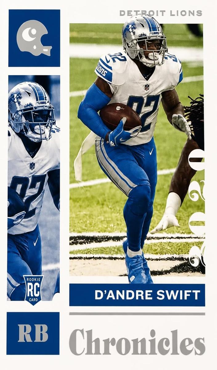 2020 Panini Chronicles Football D'Andre Swift #32 PSA 10