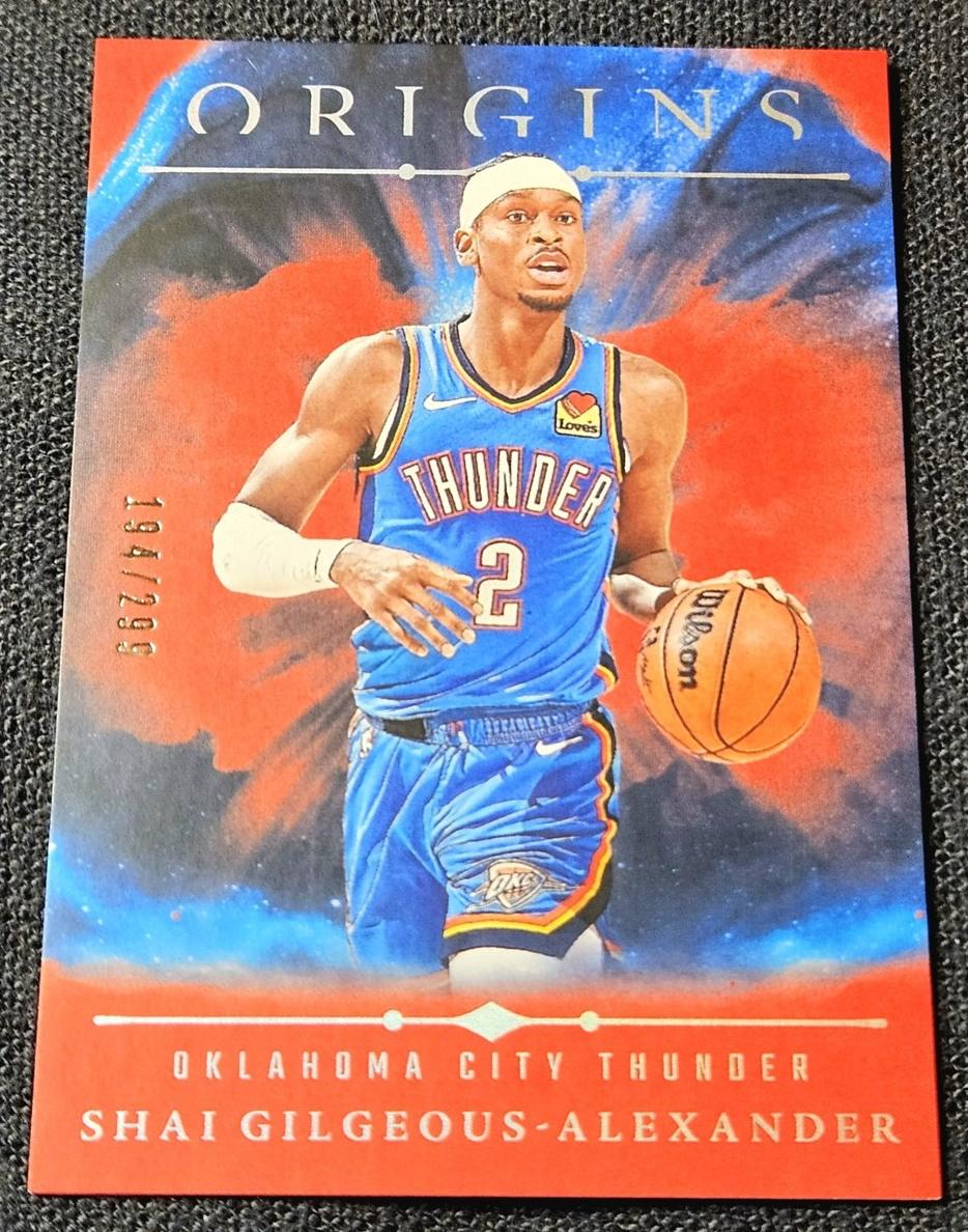 2024 Panini Origins Basketball Red Shai Gilgeous-Alexander #59 SGC 10