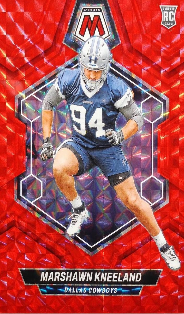 2024 Panini Mosaic Football Red Marshawn Kneeland #353