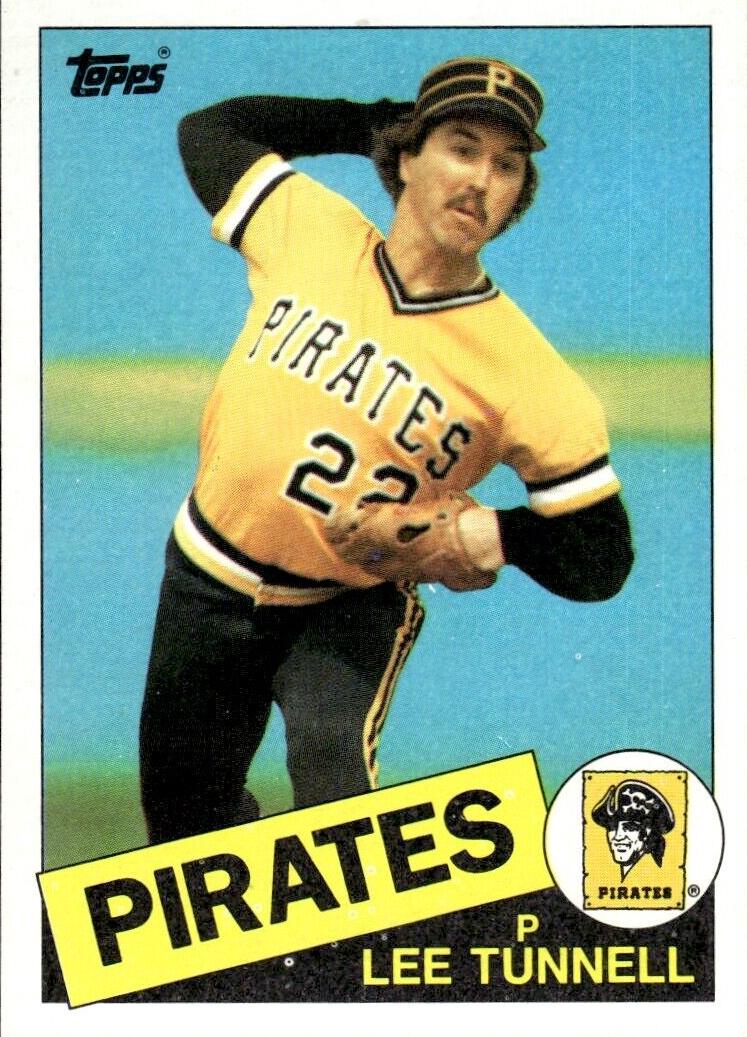 1985 Topps Baseball Lee Tunnell #21