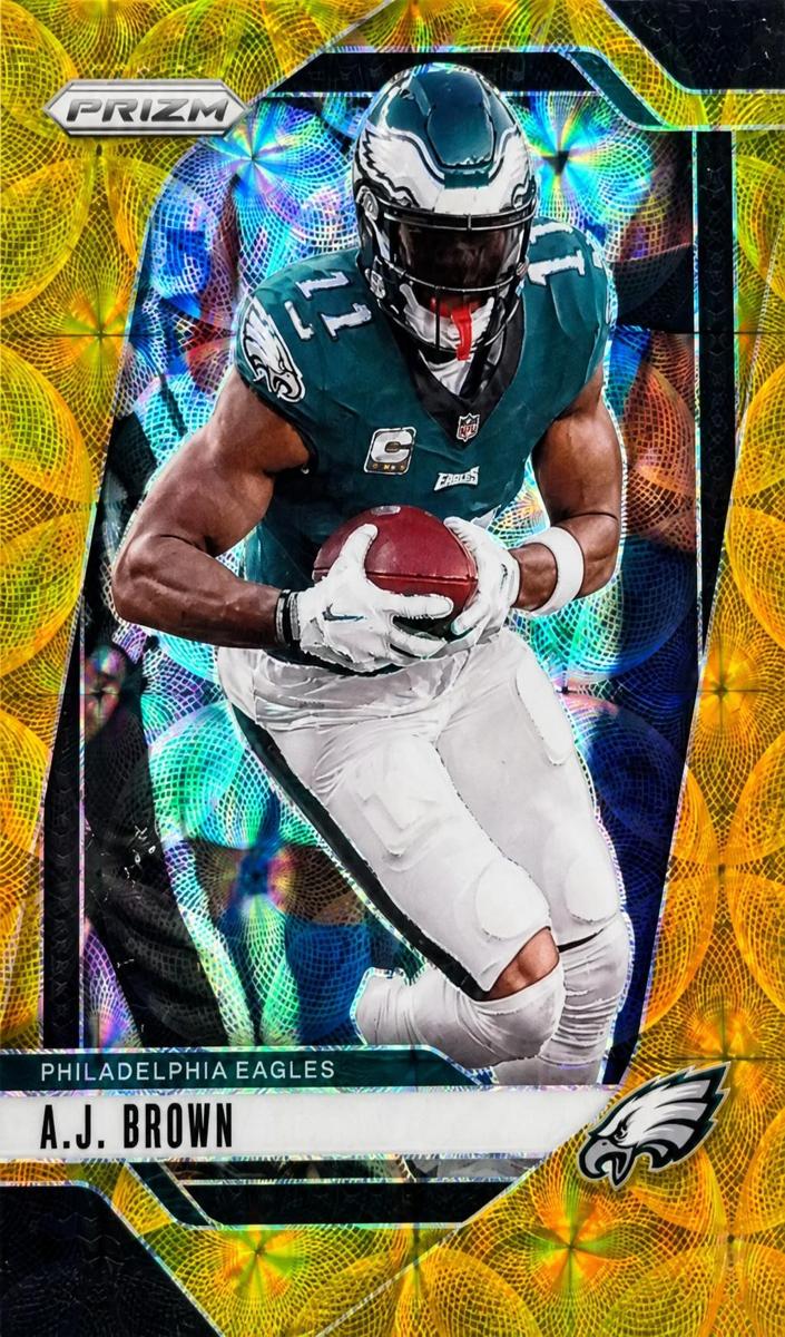 2024 Panini Prizm Football Choice Gold A.J. Brown #233 PSA 8.5