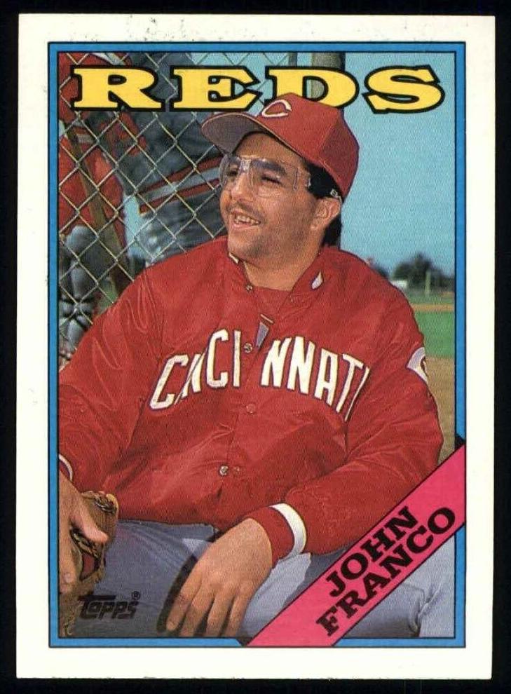 1988 Topps Baseball John Franco #730 PSA 9