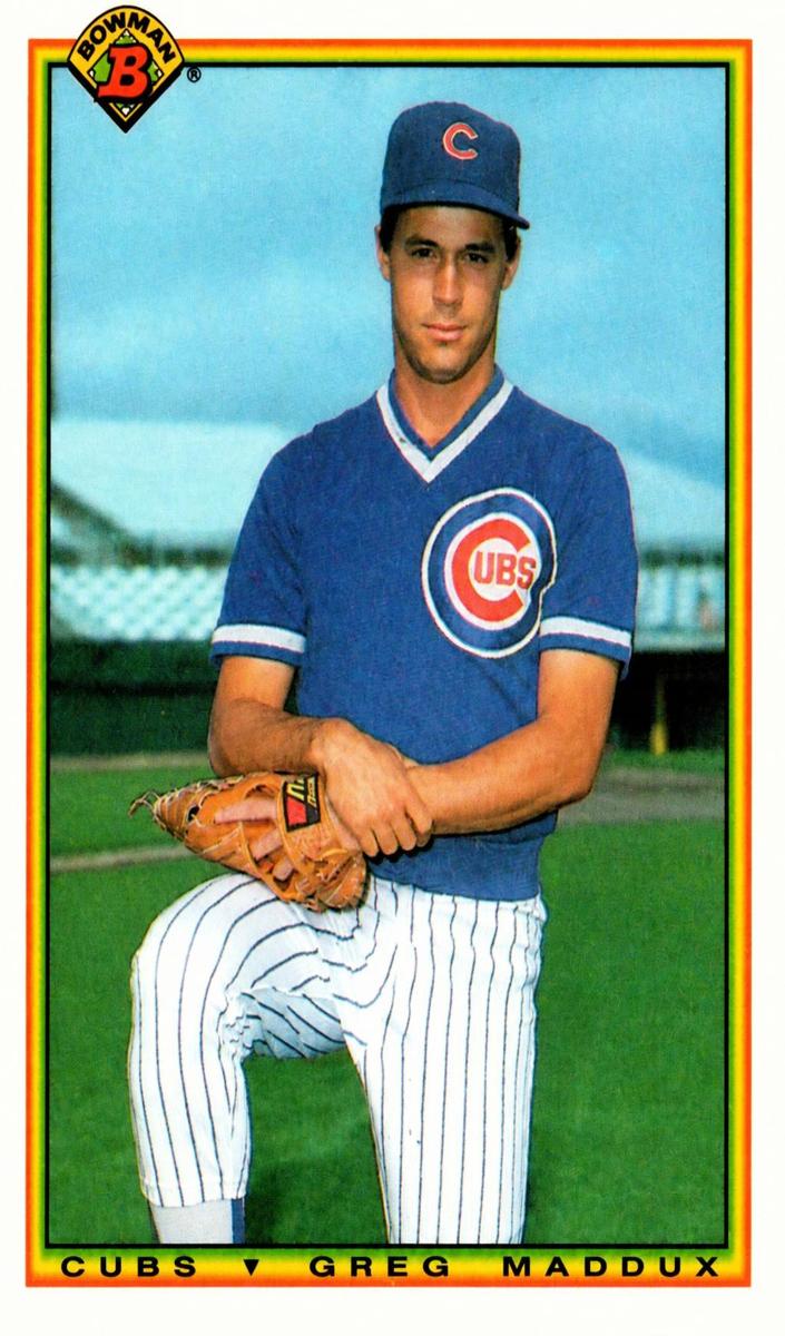 1990 Bowman Baseball Greg Maddux #27 PSA 9
