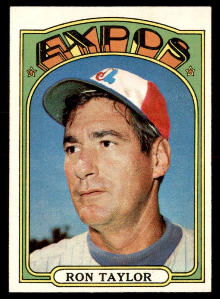 1972 Topps Baseball Ron Taylor #234 PSA 9