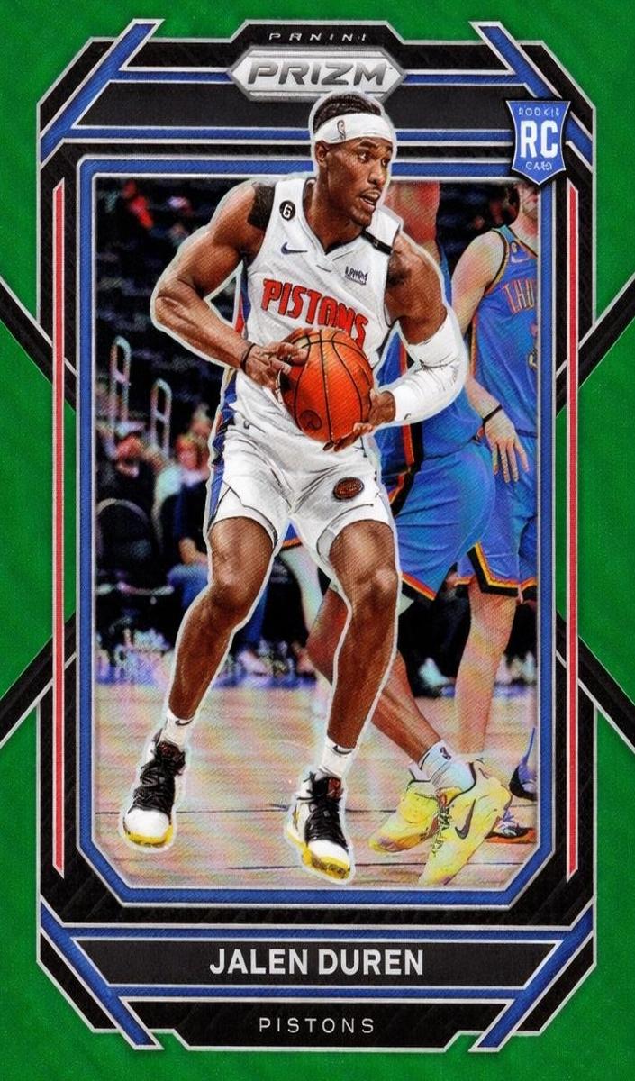 2022 Panini Prizm Basketball Green Jalen Duren #239