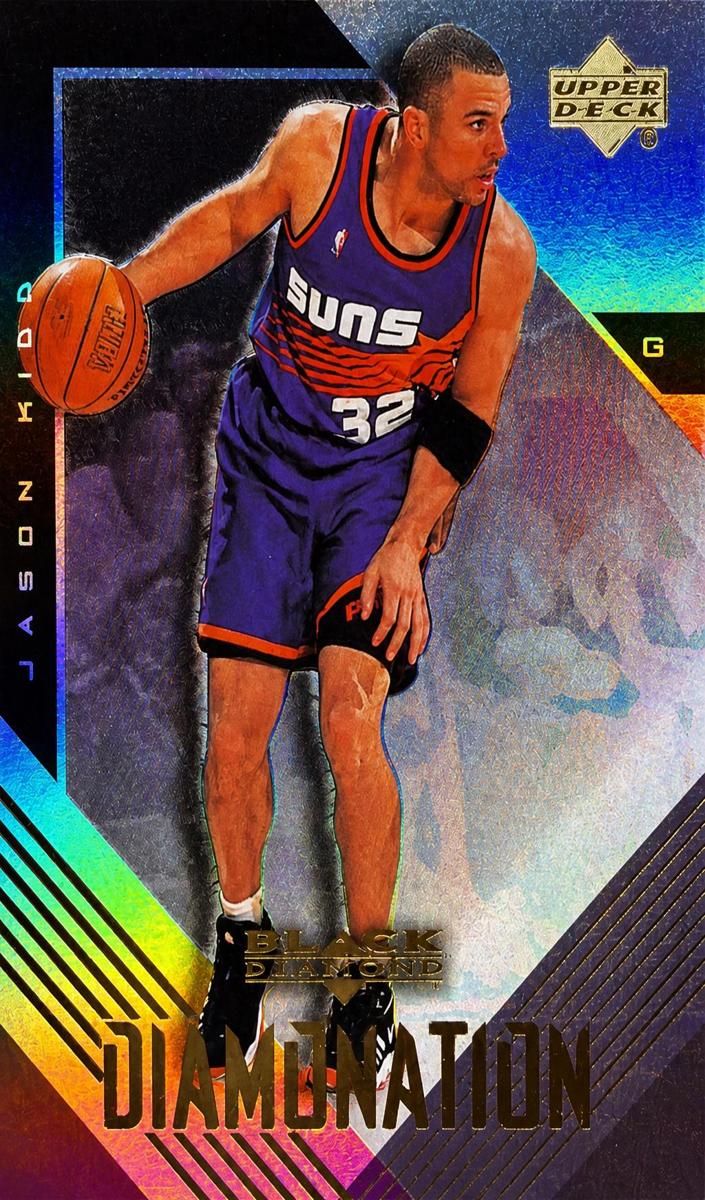 1999 Upper Deck Black Diamond Basketball Jason Kidd #D9