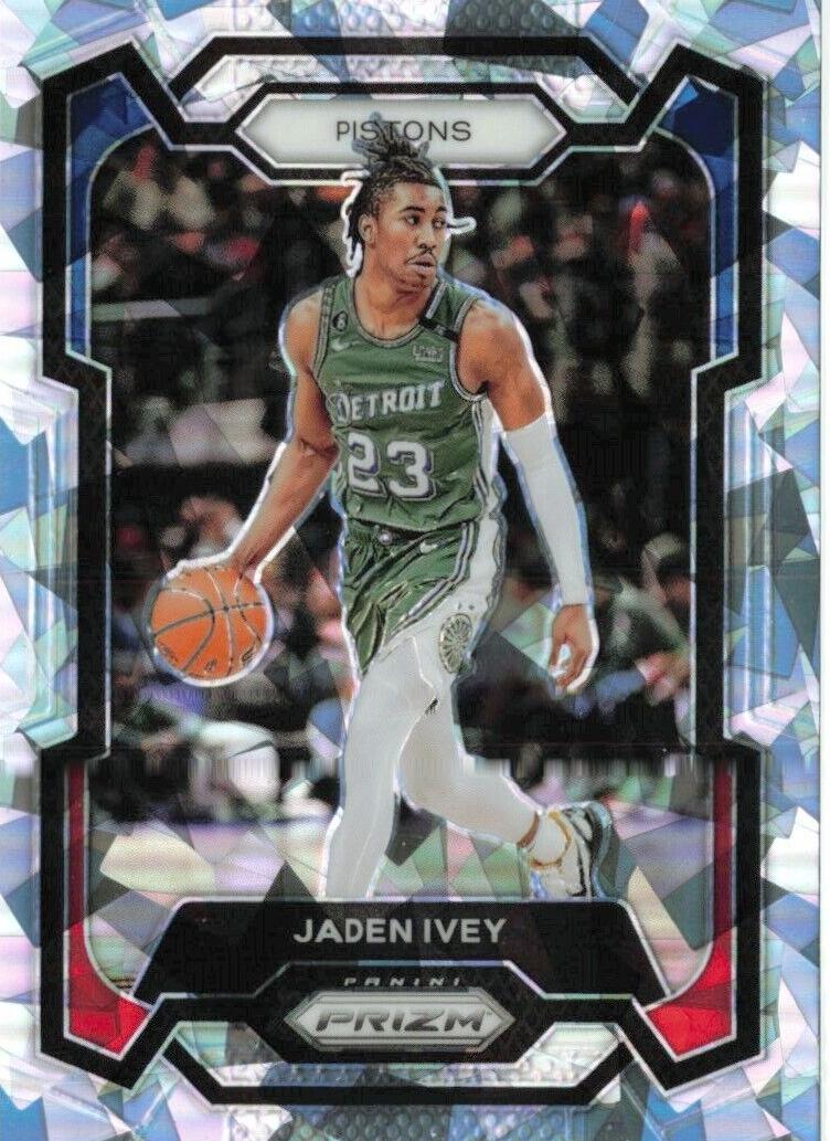 2023 Panini Prizm Basketball Ice Jaden Ivey #52