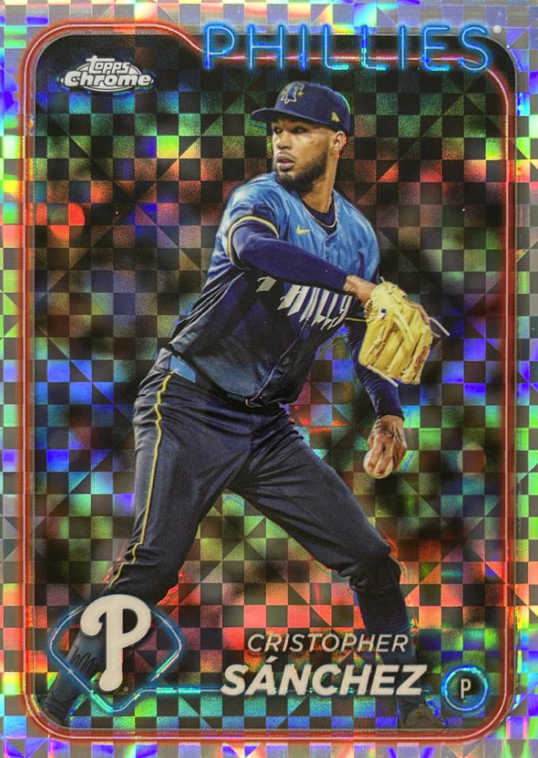 2024 Topps Chrome Update Baseball X-Fractor Cristopher Sanchez #USC101
