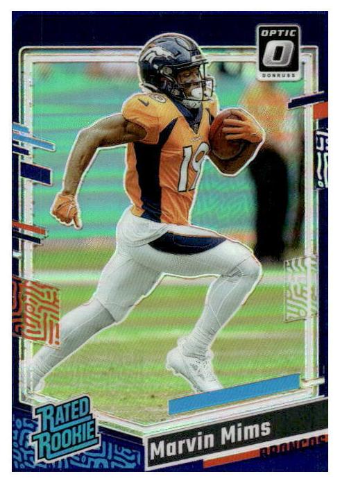 2023 Donruss Optic Football Purple Marvin Mims #231