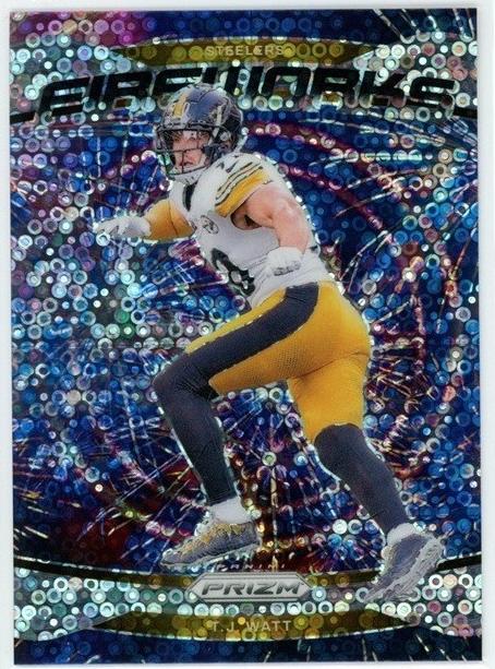 2024 Panini Prizm Football No Huddle T.J. Watt #15