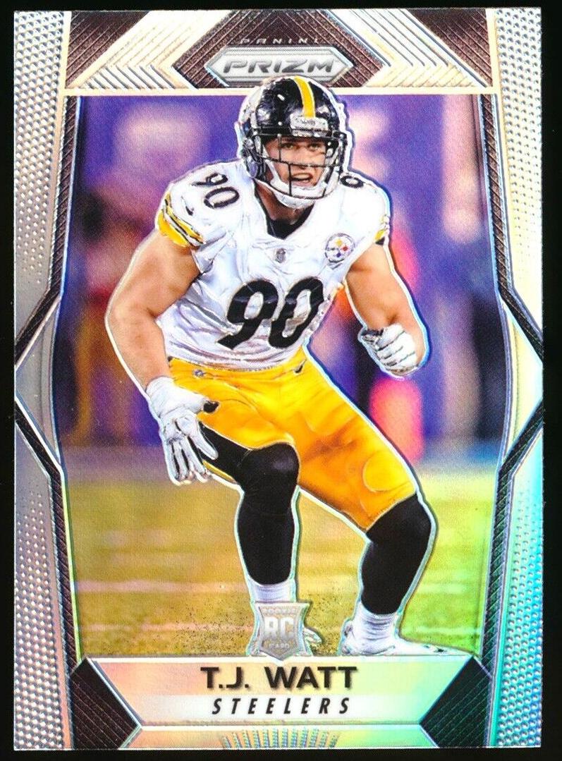 2017 Panini Prizm Football Prizm T.J. Watt #216 PSA 10
