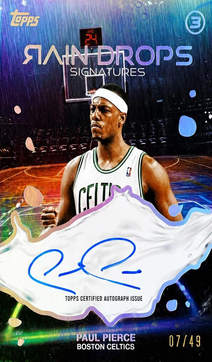 2025 Topps Three Basketball Paul Pierce #RS-PP