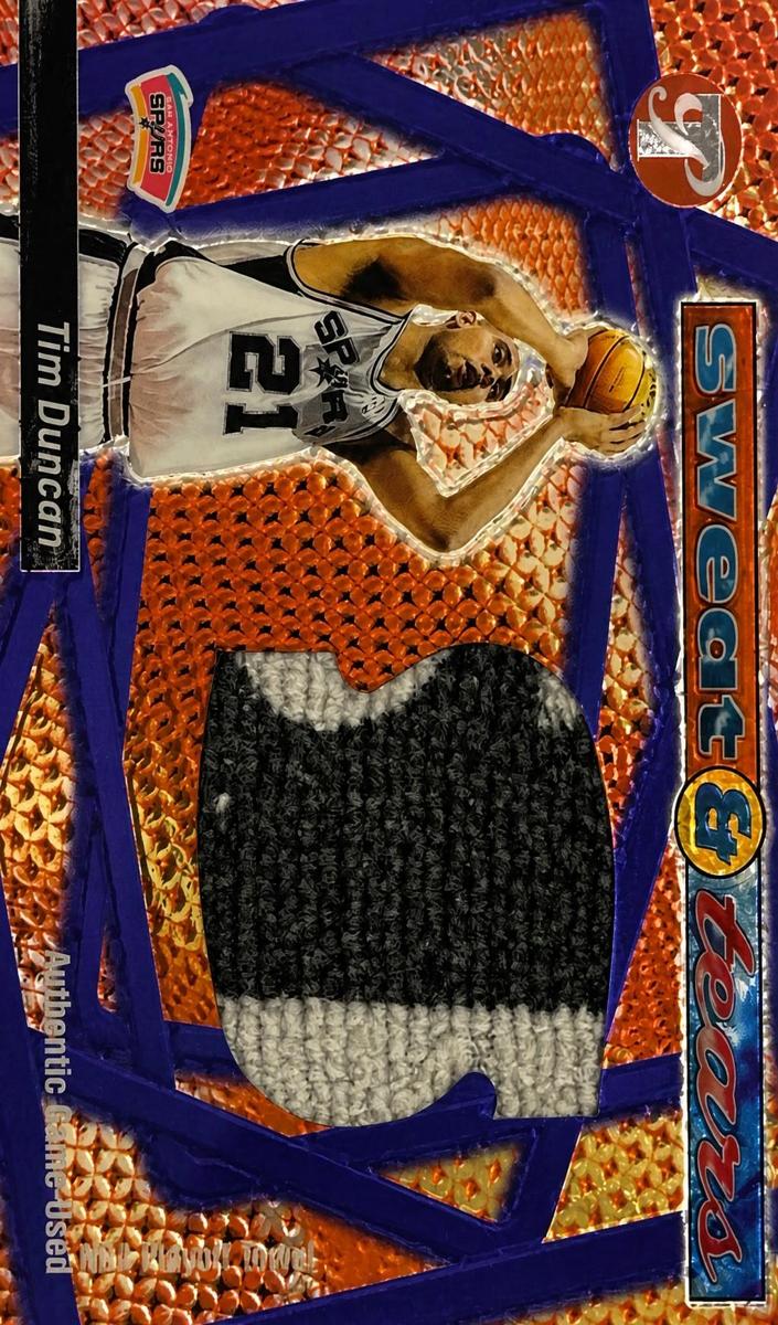 2001 Topps Pristine Basketball Tim Duncan #SS-TD