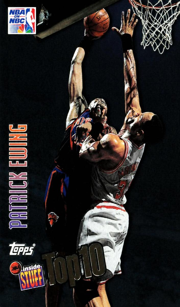 1997 Topps Basketball Patrick Ewing #IS4
