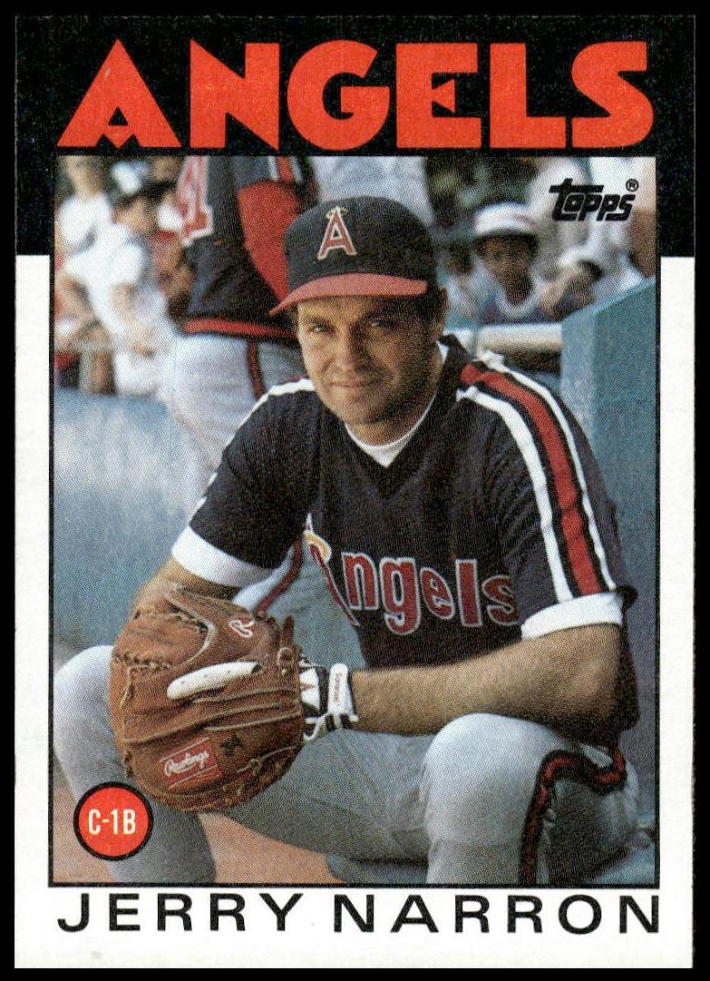1986 Topps Baseball Jerry Narron #543