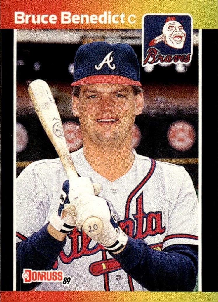 1989 Donruss Baseball Bruce Benedict #475