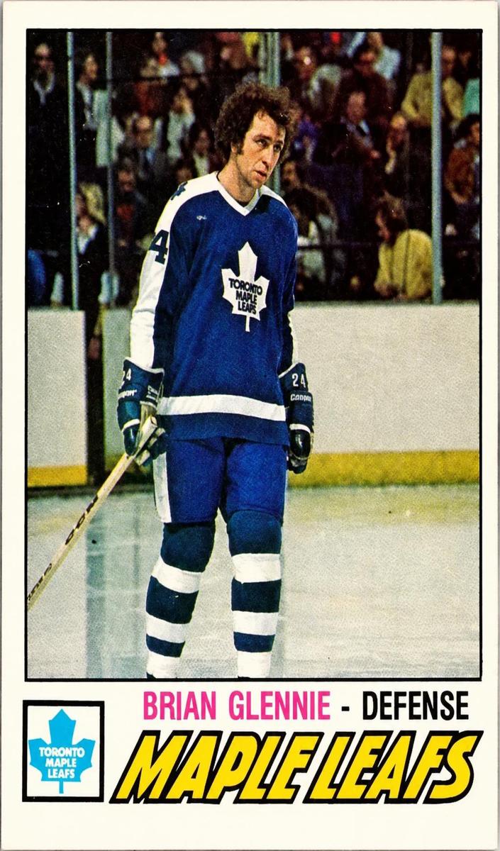 1977 O-Pee-Chee Hockey Brian Glennie #275