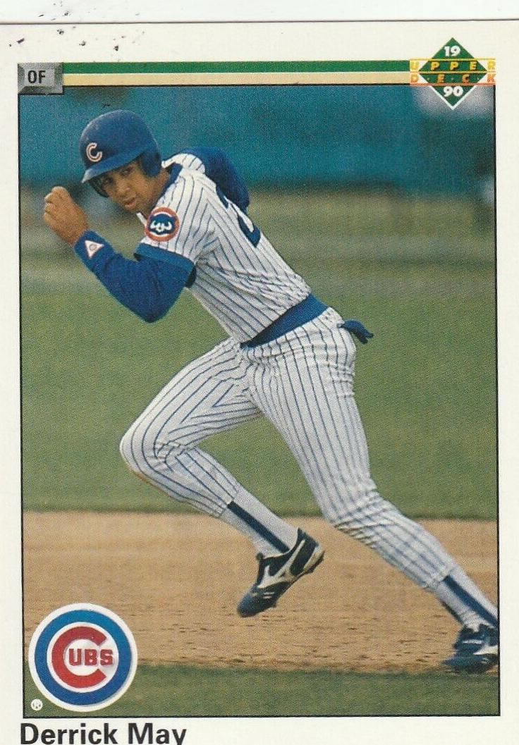 1990 Upper Deck Baseball Derrick May #736
