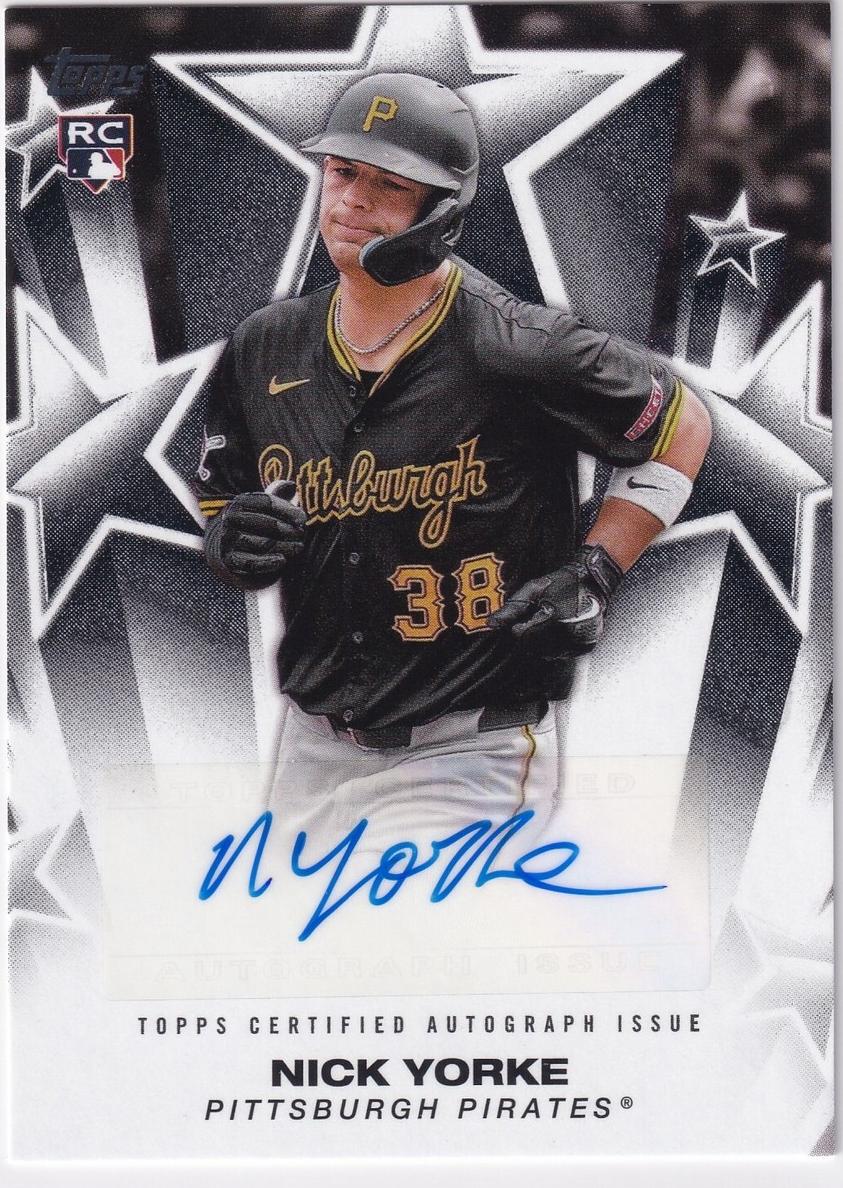 2025 Topps Baseball Nick Yorke #BSA-YOR PSA 9