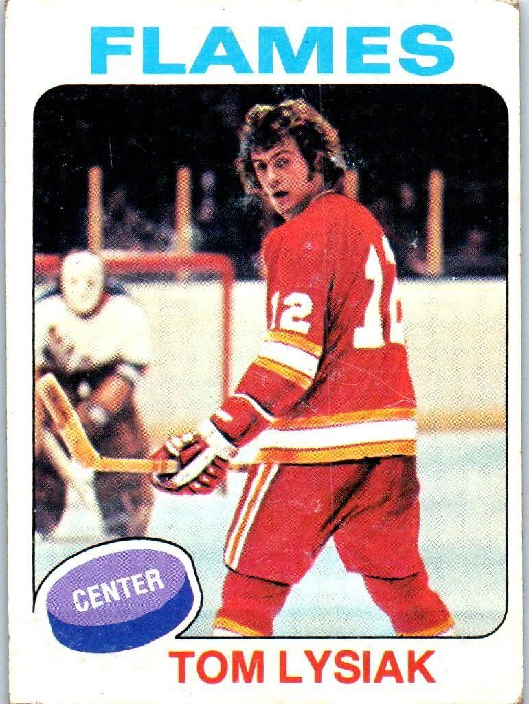 1975 Topps Hockey Tom Lysiak #230
