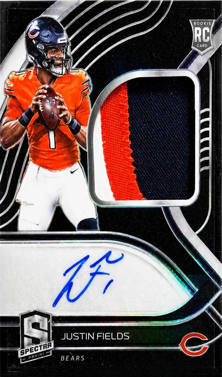 2021 Panini Spectra Football Justin Fields #203 PSA 10