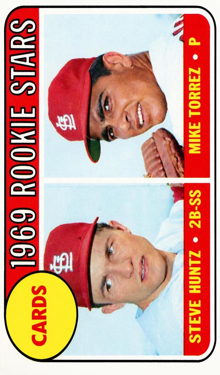 1969 Topps Baseball Cards Rookies #136 PSA 8