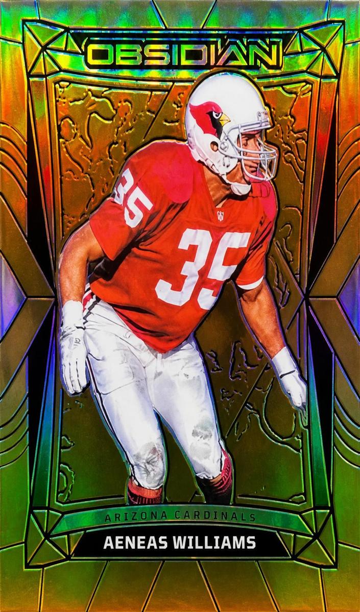 2024 Panini Obsidian Football Gold Aeneas Williams #6