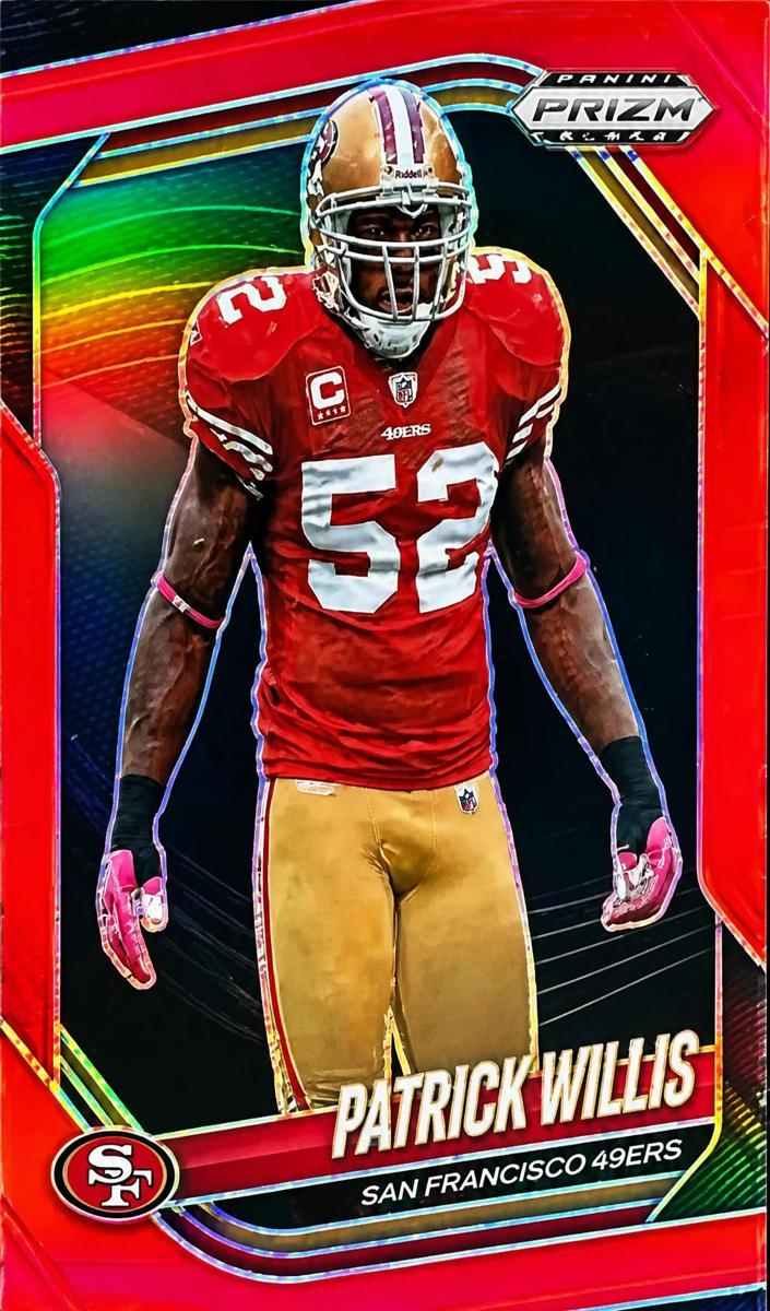 2025 Panini Prizm Black Football Red Patrick Willis #131
