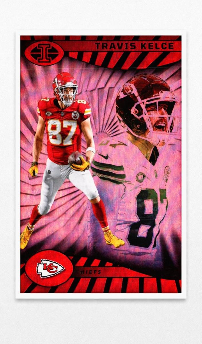 2024 Panini Illusions Football Retail Travis Kelce #43
