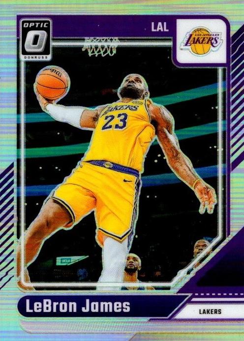 2024 Donruss Optic Basketball Holo LeBron James #148 PSA 9