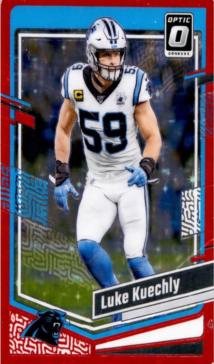 2023 Donruss Optic Football Red Stars Luke Kuechly #29